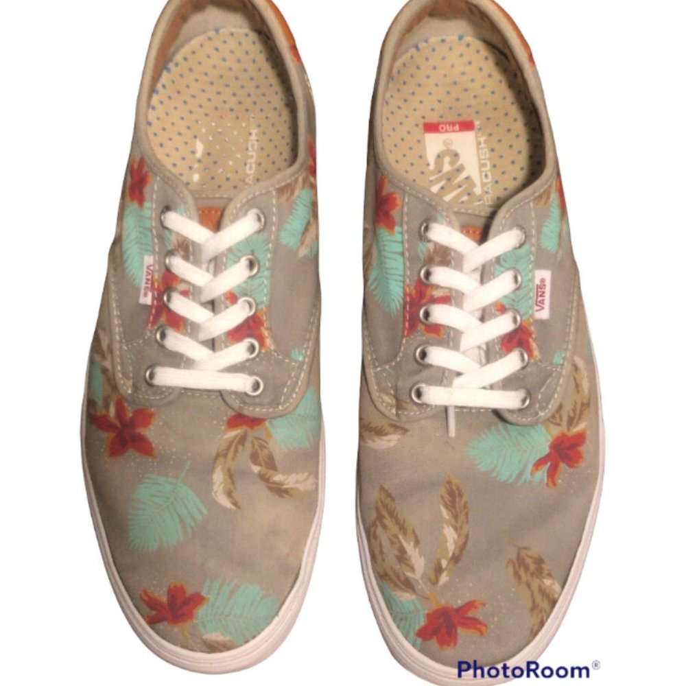 Vans Mens Chima Ferguson Pro Sydney Light Grey Shoes Size 12